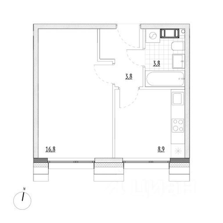 Apartment Sale, 33.3 sq. m. at Wellbe (Vellbi), Aleksandrovka Street, Zelenograd, Moscow, Russia #1 Apartment Sale, 33.3 sq. m. at Wellbe (Vellbi), Aleksandrovka Street, Zelenograd, Moscow, Russia #1