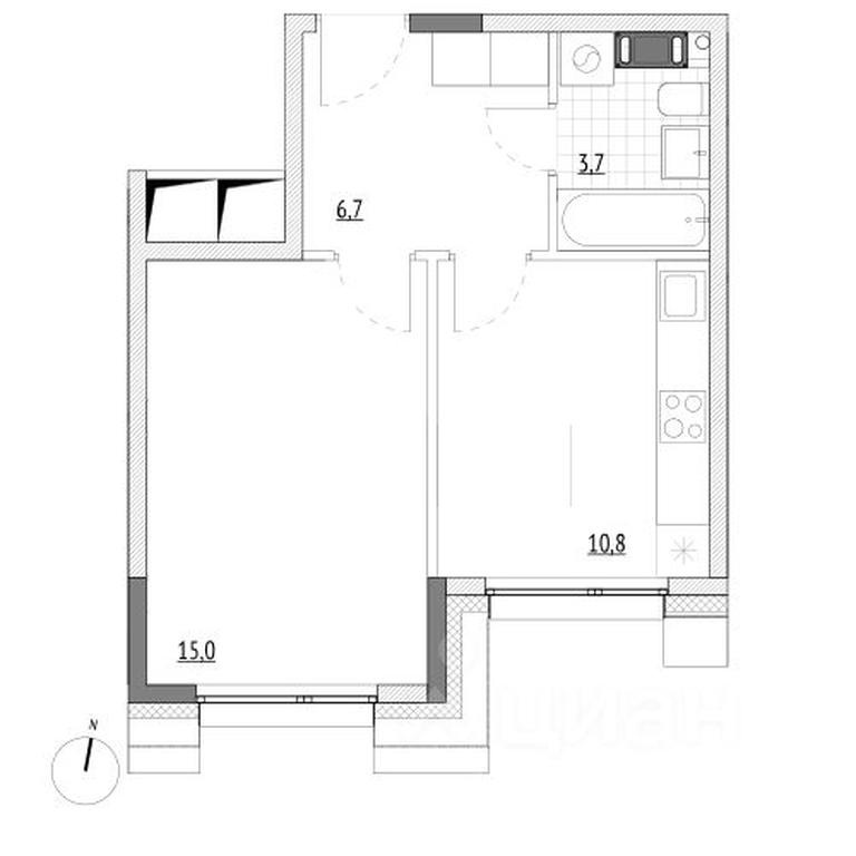 Apartment Sale, 36.2 sq. m. at Wellbe (Vellbi), Aleksandrovka Street, Zelenograd, Moscow, Russia #1 Apartment Sale, 36.2 sq. m. at Wellbe (Vellbi), Aleksandrovka Street, Zelenograd, Moscow, Russia #1