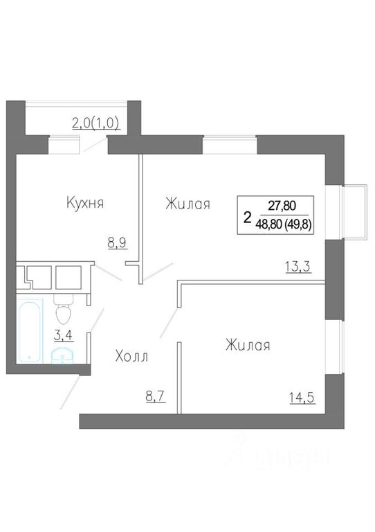 1-BD Apartment Sale, 53.4 sq. m. at Novoe Zamitino, Sadovaya ulitsa, derevnya Saburovo, Krasnogorsk Urban District, Moscow Region, Russia #1 1-BD Apartment Sale, 53.4 sq. m. at Novoe Zamitino, Sadovaya ulitsa, derevnya Saburovo, Krasnogorsk Urban District, Moscow Region, Russia #1