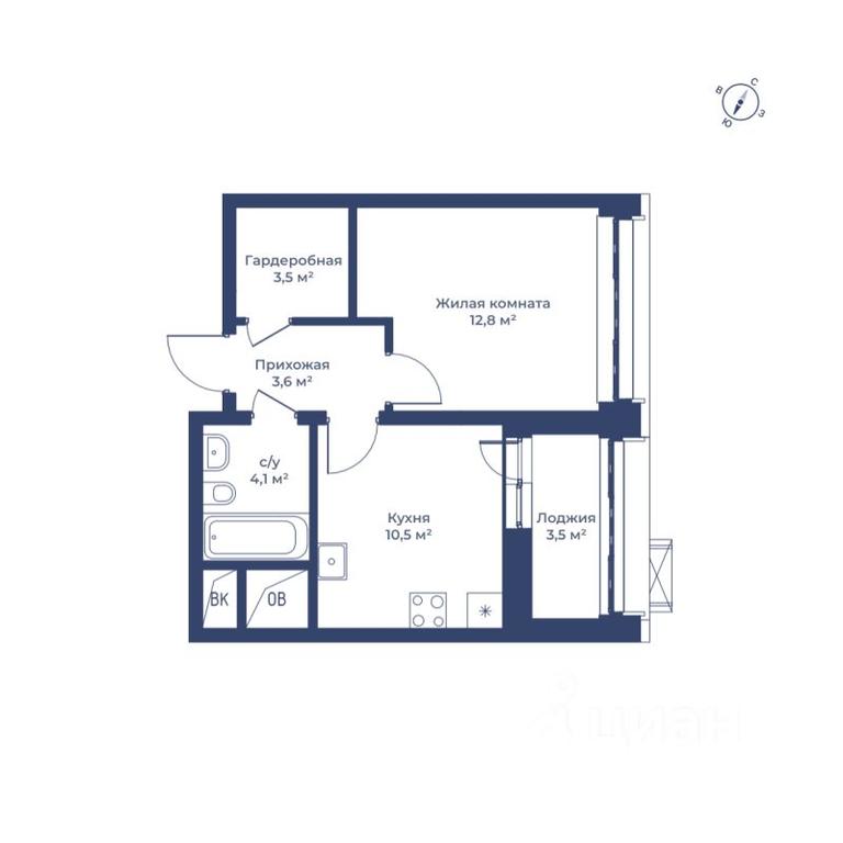 Apartment Sale, 36.3 sq. m. at Tsvetochny gorod, Magistralnaya ulitsa, Mytischi, Moscow Region, Russia #1 Apartment Sale, 36.3 sq. m. at Tsvetochny gorod, Magistralnaya ulitsa, Mytischi, Moscow Region, Russia #1