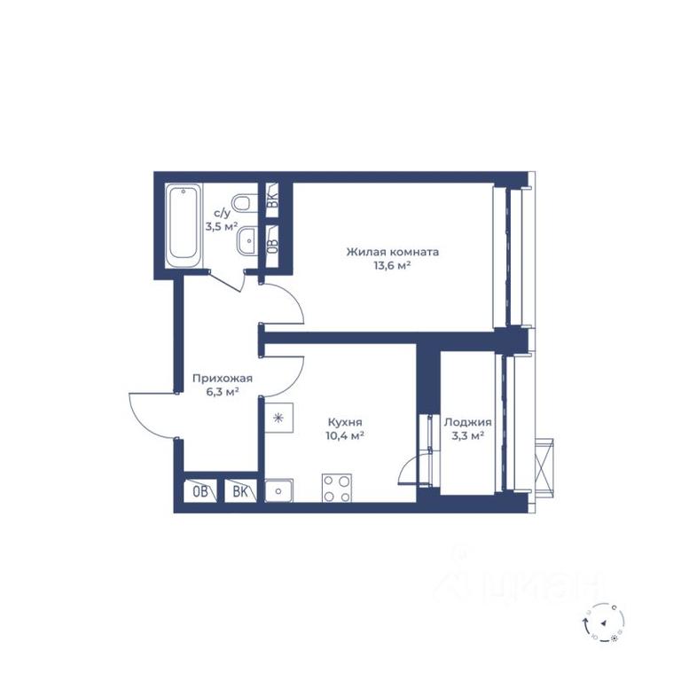 Apartment Sale, 35.5 sq. m. at Tsvetochny gorod, Magistralnaya ulitsa, Mytischi, Moscow Region, Russia #2 Apartment Sale, 35.5 sq. m. at Tsvetochny gorod, Magistralnaya ulitsa, Mytischi, Moscow Region, Russia #2