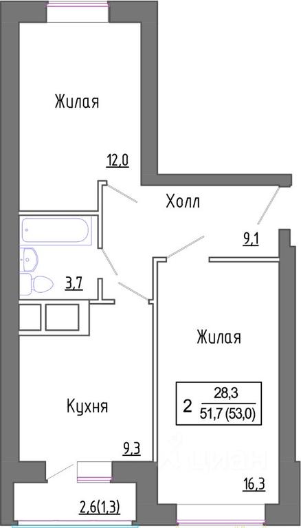 1-BD Apartment Sale, 52.8平方米 at Novoe Zamitino, Sadovaya ulitsa, derevnya Saburovo, Krasnogorsk Urban District, Moscow Region, Russia #1 1-BD Apartment Sale, 52.8平方米 at Novoe Zamitino, Sadovaya ulitsa, derevnya Saburovo, Krasnogorsk Urban District, Moscow Region, Russia #1