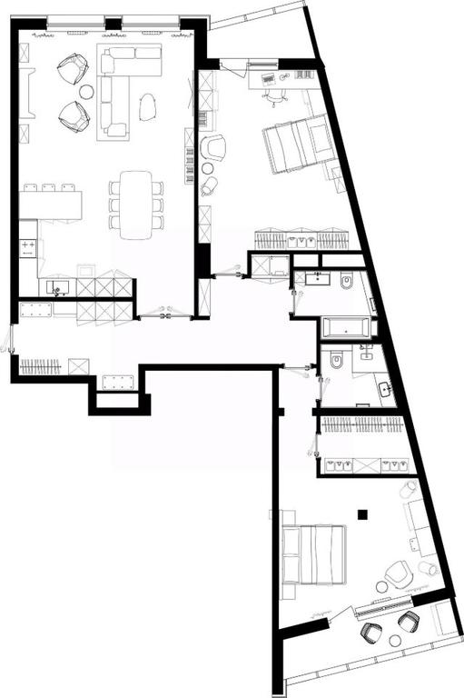 2-BD Apartment Sale, 149.3平方米 at River House (River Khaus), Sovetskaya ulitsa, 60, Schyolkovo, Moscow Region, Russia #1 2-BD Apartment Sale, 149.3平方米 at River House (River Khaus), Sovetskaya ulitsa, 60, Schyolkovo, Moscow Region, Russia #1