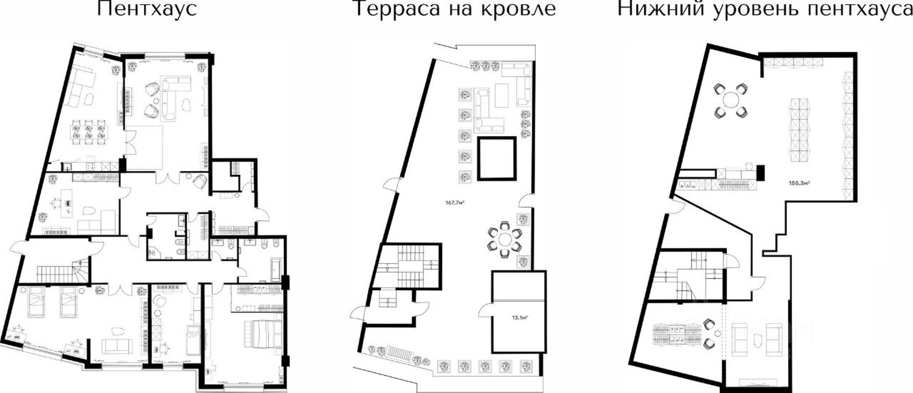 4-BD Apartment Sale, 290.4平方米 at River House (River Khaus), Sovetskaya ulitsa, 60, Schyolkovo, Moscow Region, Russia #1 4-BD Apartment Sale, 290.4平方米 at River House (River Khaus), Sovetskaya ulitsa, 60, Schyolkovo, Moscow Region, Russia #1