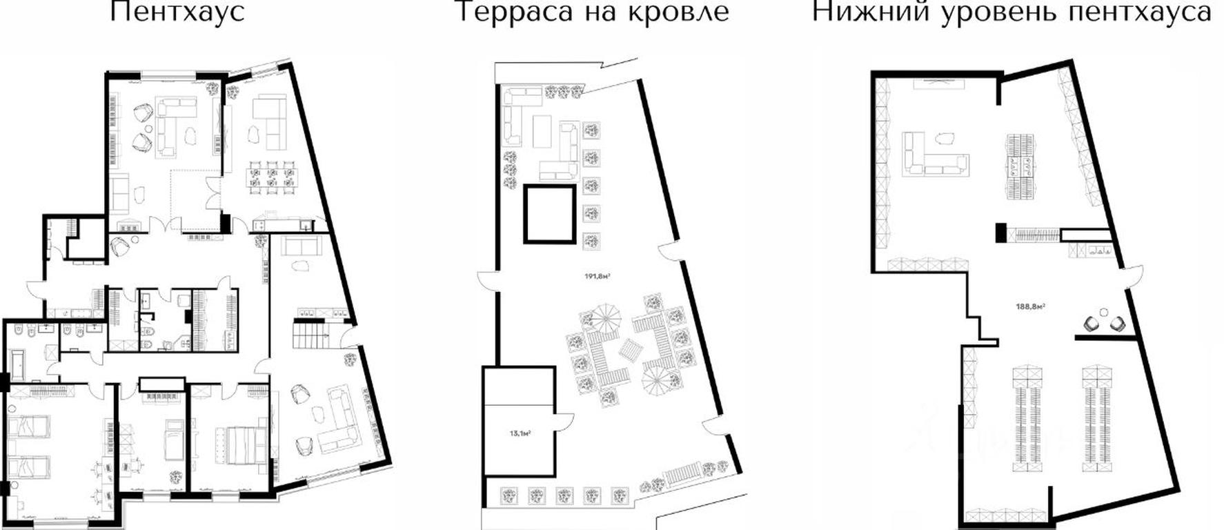 4-BD Apartment Sale, 301平方米 at River House (River Khaus), Sovetskaya ulitsa, 60, Schyolkovo, Moscow Region, Russia #1 4-BD Apartment Sale, 301平方米 at River House (River Khaus), Sovetskaya ulitsa, 60, Schyolkovo, Moscow Region, Russia #1