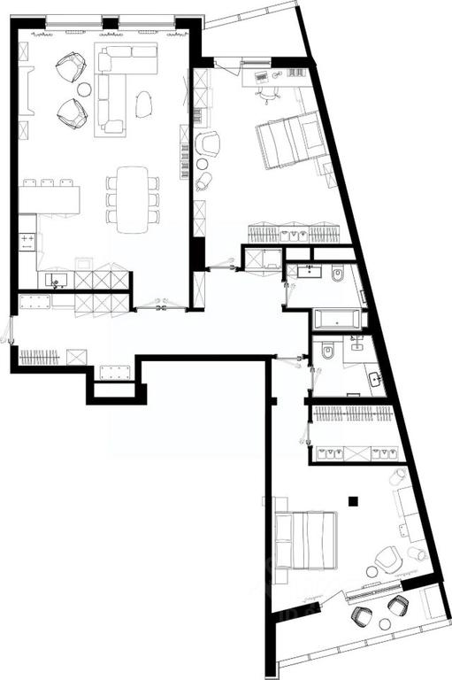 2-BD Apartment Sale, 151.6 sq. m. at River House (River Khaus), Sovetskaya ulitsa, 60, Schyolkovo, Moscow Region, Russia #1 2-BD Apartment Sale, 151.6 sq. m. at River House (River Khaus), Sovetskaya ulitsa, 60, Schyolkovo, Moscow Region, Russia #1