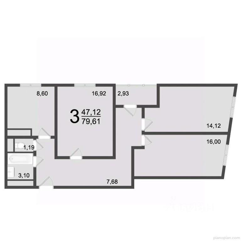 2-BD Apartment Sale, 79.61 sq. m. at Klever, Gorzhovitskaya ulitsa, Khotkovo, Sergiyevo-Posadskiy Urban District, Moscow Region, Russia #1 2-BD Apartment Sale, 79.61 sq. m. at Klever, Gorzhovitskaya ulitsa, Khotkovo, Sergiyevo-Posadskiy Urban District, Moscow Region, Russia #1