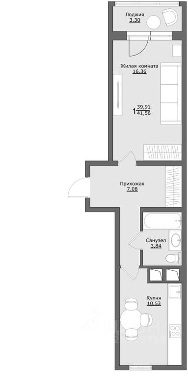 Apartment Sale, 41.56平方米 at Klever, Gorzhovitskaya ulitsa, Khotkovo, Sergiyevo-Posadskiy Urban District, Moscow Region, Russia #1 Apartment Sale, 41.56平方米 at Klever, Gorzhovitskaya ulitsa, Khotkovo, Sergiyevo-Posadskiy Urban District, Moscow Region, Russia #1