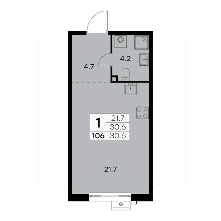 Apartment Sale, 30.6 sq. m. at Kurkino 15, Kurkinskoye Highway, 15, Moscow, Russia #2 Apartment Sale, 30.6 sq. m. at Kurkino 15, Kurkinskoye Highway, 15, Moscow, Russia #2