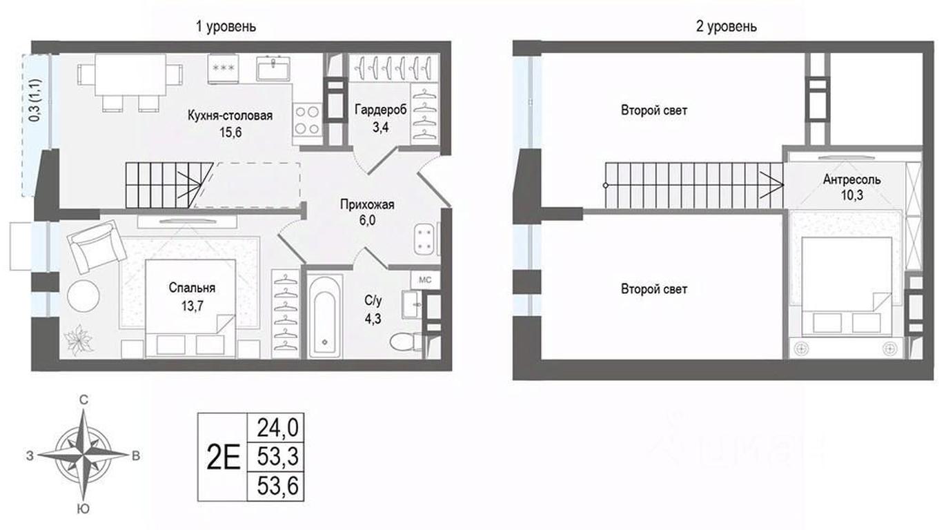 1-BD Apartment Sale, 49.9平方米 at KINOKVARTAL, Solnechnaya Street, Pervomayskiy Microdistrict, Korolyov, Moscow Region, Russia #1 1-BD Apartment Sale, 49.9平方米 at KINOKVARTAL, Solnechnaya Street, Pervomayskiy Microdistrict, Korolyov, Moscow Region, Russia #1