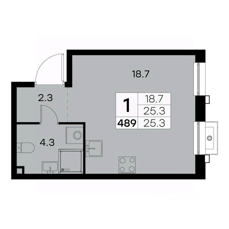 Apartment Sale, 25.3 sq. m. at Kurkino 15, Kurkinskoye Highway, 15, Moscow, Russia #2 Apartment Sale, 25.3 sq. m. at Kurkino 15, Kurkinskoye Highway, 15, Moscow, Russia #2