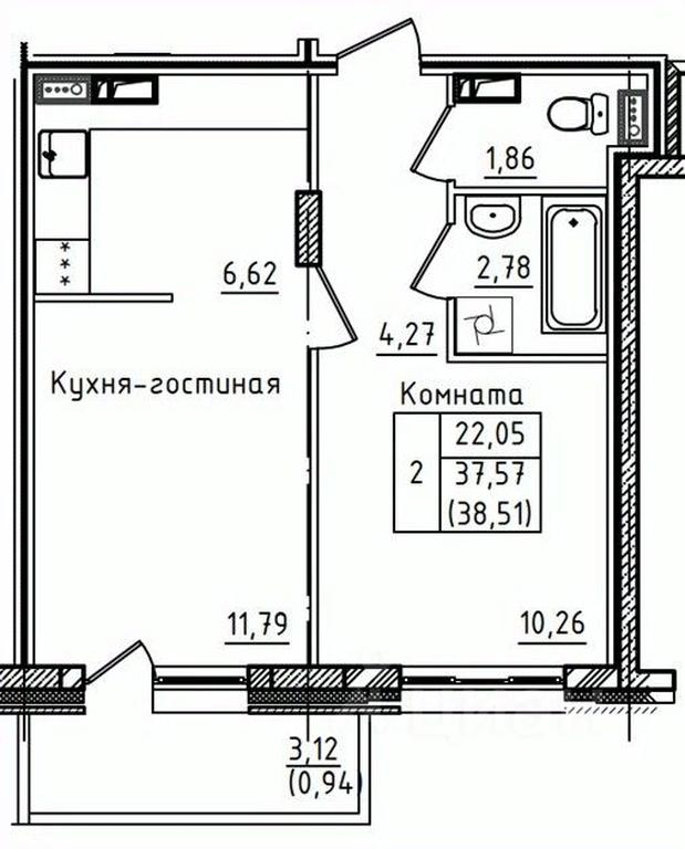 Apartment Sale, 38.51 sq. m. at Zeleny Oazis-Gorod, derevnya Rybaki, Dmitrovskiy Urban District, Moscow Region, Russia #1 Apartment Sale, 38.51 sq. m. at Zeleny Oazis-Gorod, derevnya Rybaki, Dmitrovskiy Urban District, Moscow Region, Russia #1