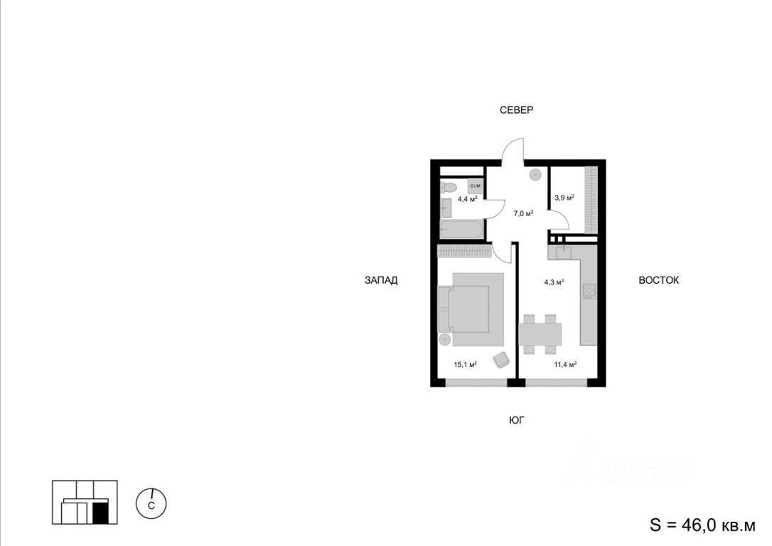 Продажа 1-комн. квартиры, 46 м² в ЖК «Мытищи-Сити», Детский переулок, Мытищи, Московская область, Россия #1 Продажа 1-комн. квартиры, 46 м² в ЖК «Мытищи-Сити», Детский переулок, Мытищи, Московская область, Россия #1