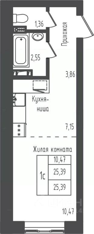 Apartment Sale, 25.39平方米 at Zeleny Oazis-Gorod, derevnya Rybaki, Dmitrovskiy Urban District, Moscow Region, Russia #1 Apartment Sale, 25.39平方米 at Zeleny Oazis-Gorod, derevnya Rybaki, Dmitrovskiy Urban District, Moscow Region, Russia #1