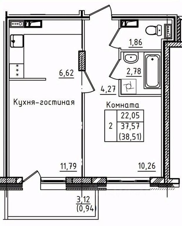 Apartment Sale, 38.51 sq. m. at Zeleny Oazis-Gorod, derevnya Rybaki, Dmitrovskiy Urban District, Moscow Region, Russia #1 Apartment Sale, 38.51 sq. m. at Zeleny Oazis-Gorod, derevnya Rybaki, Dmitrovskiy Urban District, Moscow Region, Russia #1