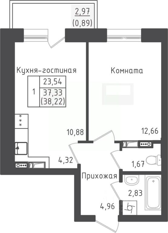 Apartment Sale, 38.22 sq. m. at Zeleny Oazis-Gorod, derevnya Rybaki, Dmitrovskiy Urban District, Moscow Region, Russia #1 Apartment Sale, 38.22 sq. m. at Zeleny Oazis-Gorod, derevnya Rybaki, Dmitrovskiy Urban District, Moscow Region, Russia #1