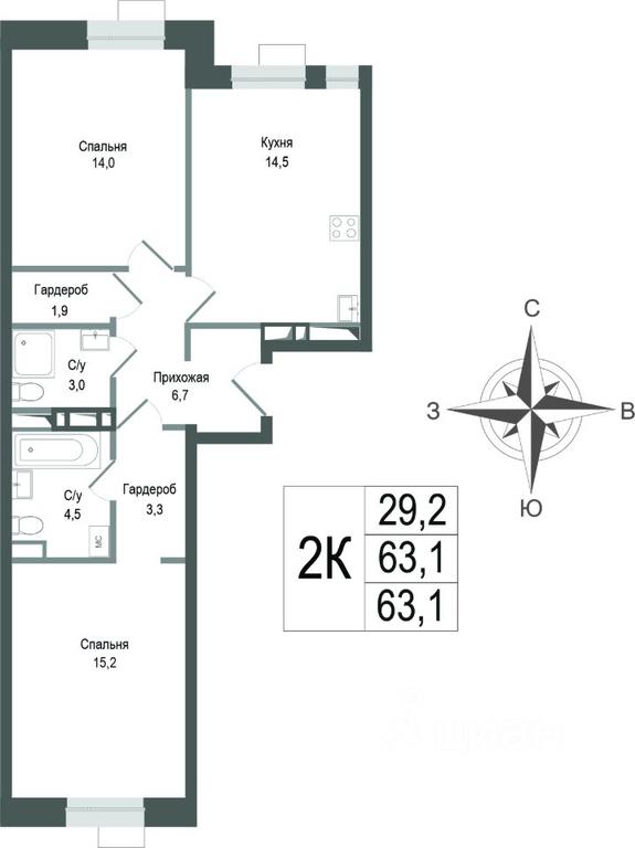 1-BD Apartment Sale, 63.1 sq. m. at KINOKVARTAL, Solnechnaya Street, Pervomayskiy Microdistrict, Korolyov, Moscow Region, Russia #1 1-BD Apartment Sale, 63.1 sq. m. at KINOKVARTAL, Solnechnaya Street, Pervomayskiy Microdistrict, Korolyov, Moscow Region, Russia #1