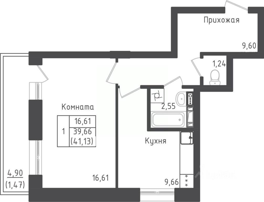 Apartment Sale, 41.13平方米 at Zeleny Oazis-Gorod, derevnya Rybaki, Dmitrovskiy Urban District, Moscow Region, Russia #1 Apartment Sale, 41.13平方米 at Zeleny Oazis-Gorod, derevnya Rybaki, Dmitrovskiy Urban District, Moscow Region, Russia #1