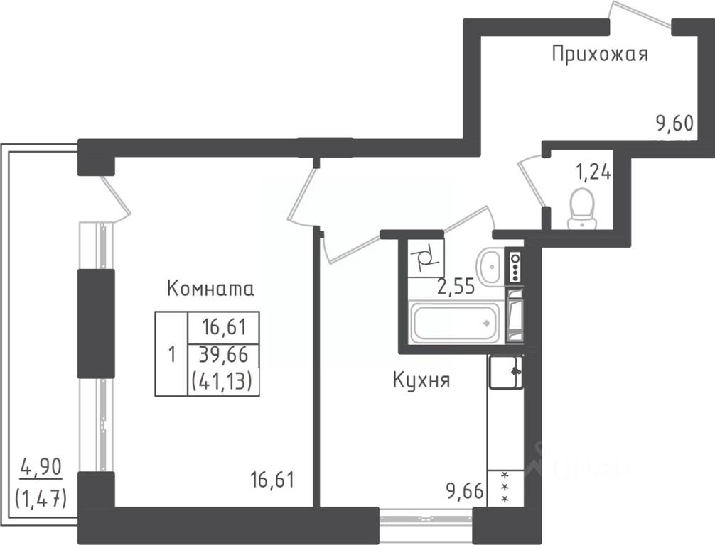 Apartment Sale, 41.13平方米 at Zeleny Oazis-Gorod, derevnya Rybaki, Dmitrovskiy Urban District, Moscow Region, Russia #1 Apartment Sale, 41.13平方米 at Zeleny Oazis-Gorod, derevnya Rybaki, Dmitrovskiy Urban District, Moscow Region, Russia #1
