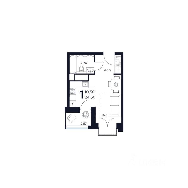 Apartment Sale, 24.5 sq. m. at VOSTOK II, Germana Titova Street, 2, Khimki, Moscow Region, Russia #1 Apartment Sale, 24.5 sq. m. at VOSTOK II, Germana Titova Street, 2, Khimki, Moscow Region, Russia #1