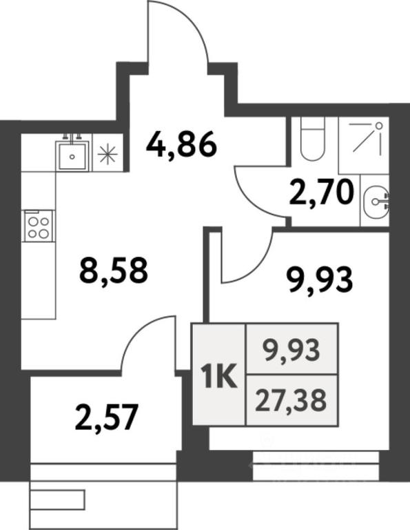 Apartment Sale, 27.3 sq. m. at Smart Garden (Smart Garden), 5-ya ulitsa Lesnyye Polyany, posyolok Gazoprovod, Kommunarka District, Novomoskovskiy Administrative Okrug, Moscow, Russia #1 Apartment Sale, 27.3 sq. m. at Smart Garden (Smart Garden), 5-ya ulitsa Lesnyye Polyany, posyolok Gazoprovod, Kommunarka District, Novomoskovskiy Administrative Okrug, Moscow, Russia #1