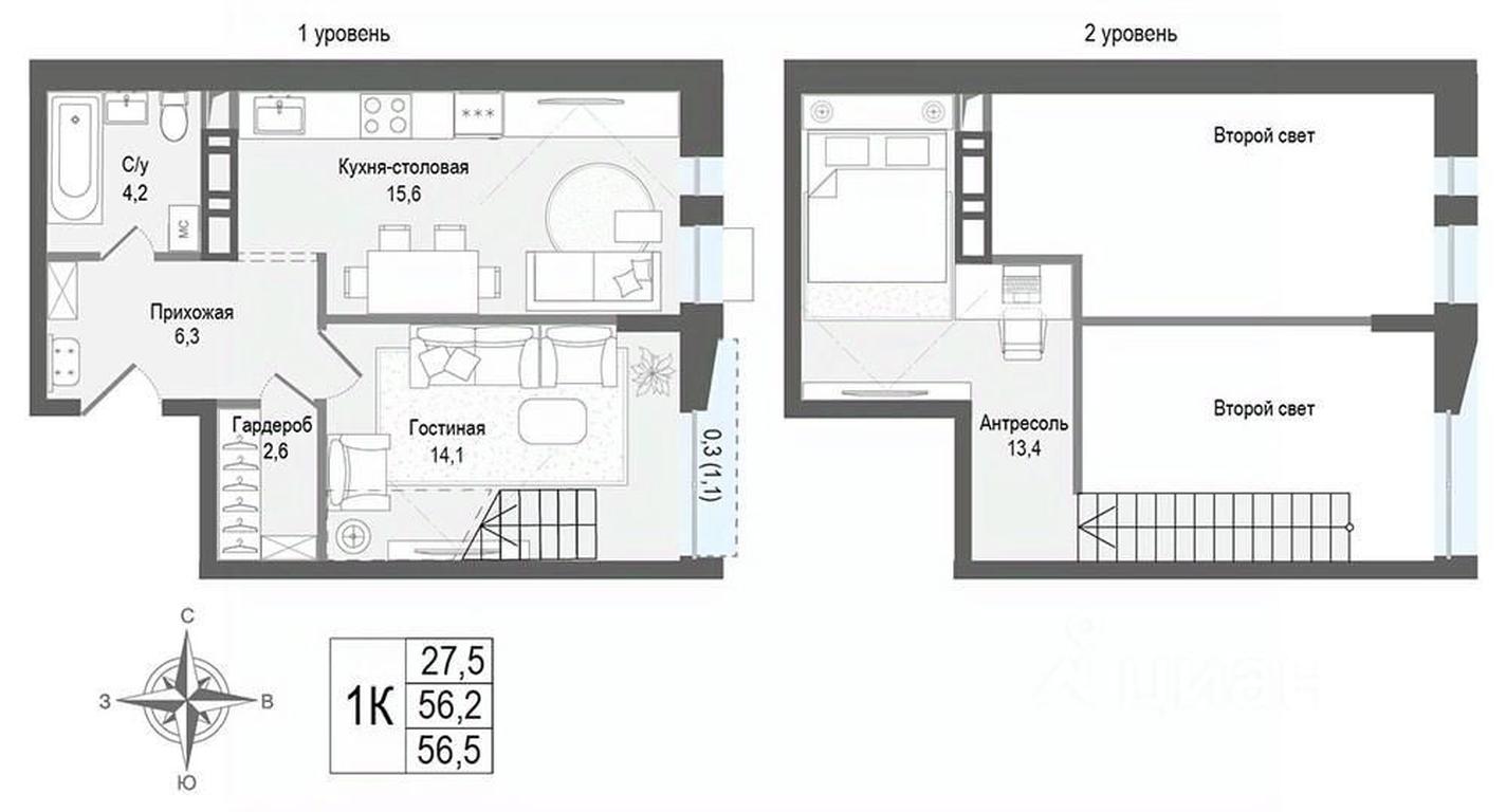 Apartment Sale, 56.2平方米 at KINOKVARTAL, Solnechnaya Street, Pervomayskiy Microdistrict, Korolyov, Moscow Region, Russia #1 Apartment Sale, 56.2平方米 at KINOKVARTAL, Solnechnaya Street, Pervomayskiy Microdistrict, Korolyov, Moscow Region, Russia #1