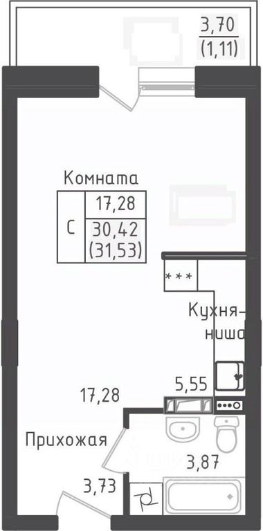 Apartment Sale, 31.53 sq. m. at Zeleny Oazis-Gorod, derevnya Rybaki, Dmitrovskiy Urban District, Moscow Region, Russia #1 Apartment Sale, 31.53 sq. m. at Zeleny Oazis-Gorod, derevnya Rybaki, Dmitrovskiy Urban District, Moscow Region, Russia #1
