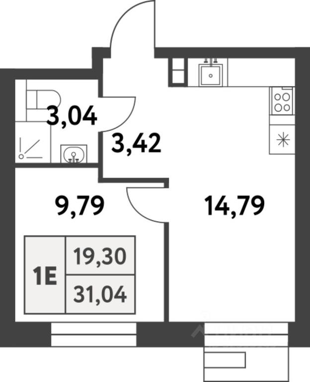 Продажа квартиры, 30,6 м² в ЖК «Smart Garden (Смарт Гарден)», 5-я улица Лесные Поляны, посёлок Газопровод, район Коммунарка, Новомосковский административный округ, Москва, Россия #1 Продажа квартиры, 30,6 м² в ЖК «Smart Garden (Смарт Гарден)», 5-я улица Лесные Поляны, посёлок Газопровод, район Коммунарка, Новомосковский административный округ, Москва, Россия #1