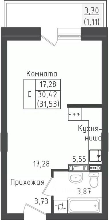 Apartment Sale, 31.53 sq. m. at Zeleny Oazis-Gorod, derevnya Rybaki, Dmitrovskiy Urban District, Moscow Region, Russia #1 Apartment Sale, 31.53 sq. m. at Zeleny Oazis-Gorod, derevnya Rybaki, Dmitrovskiy Urban District, Moscow Region, Russia #1