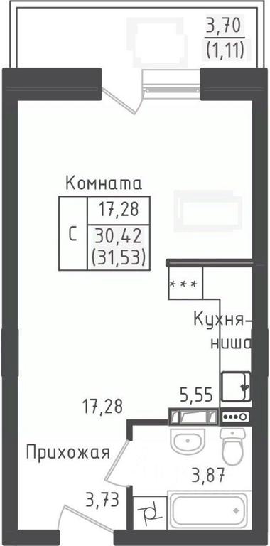 Apartment Sale, 31.53 sq. m. at Zeleny Oazis-Gorod, derevnya Rybaki, Dmitrovskiy Urban District, Moscow Region, Russia #1 Apartment Sale, 31.53 sq. m. at Zeleny Oazis-Gorod, derevnya Rybaki, Dmitrovskiy Urban District, Moscow Region, Russia #1