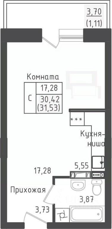 Apartment Sale, 31.53平方米 at Zeleny Oazis-Gorod, derevnya Rybaki, Dmitrovskiy Urban District, Moscow Region, Russia #1 Apartment Sale, 31.53平方米 at Zeleny Oazis-Gorod, derevnya Rybaki, Dmitrovskiy Urban District, Moscow Region, Russia #1