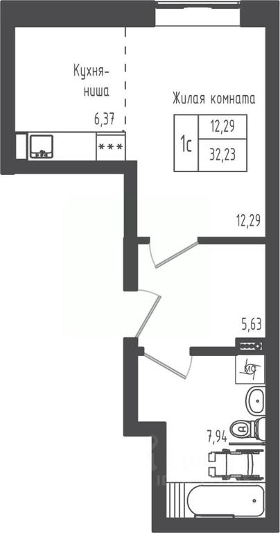 Apartment Sale, 32.23 sq. m. at Zeleny Oazis-Gorod, derevnya Rybaki, Dmitrovskiy Urban District, Moscow Region, Russia #1 Apartment Sale, 32.23 sq. m. at Zeleny Oazis-Gorod, derevnya Rybaki, Dmitrovskiy Urban District, Moscow Region, Russia #1