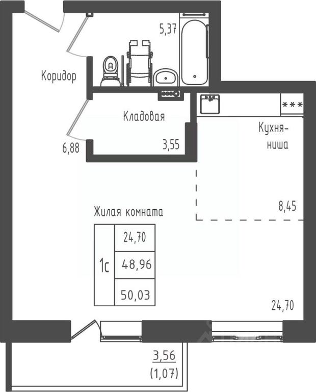 Apartment Sale, 50.03平方米 at Zeleny Oazis-Gorod, derevnya Rybaki, Dmitrovskiy Urban District, Moscow Region, Russia #1 Apartment Sale, 50.03平方米 at Zeleny Oazis-Gorod, derevnya Rybaki, Dmitrovskiy Urban District, Moscow Region, Russia #1