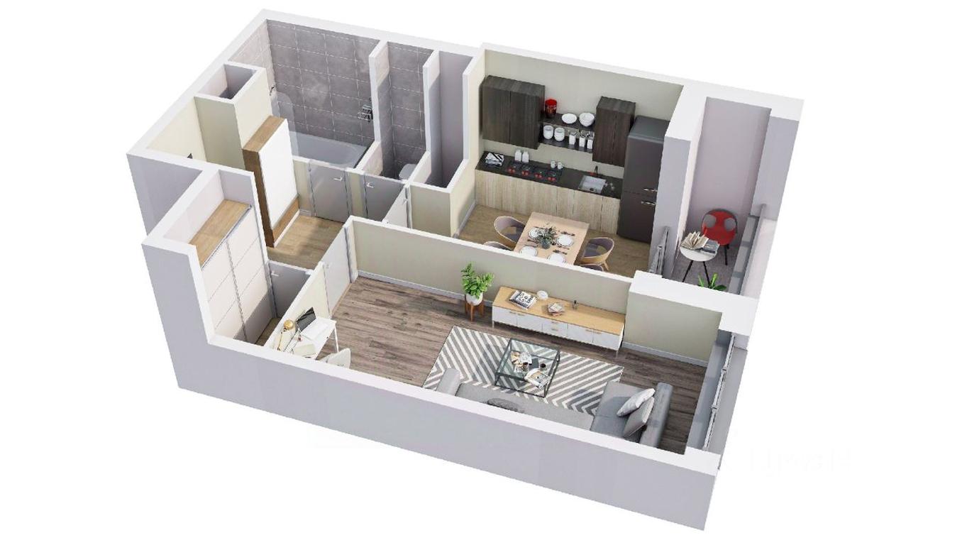 Apartment Sale, 41 sq. m. at Planerny kvartal, Molodyozhnaya Street, Khimki, Moscow Region, Russia #1 Apartment Sale, 41 sq. m. at Planerny kvartal, Molodyozhnaya Street, Khimki, Moscow Region, Russia #1