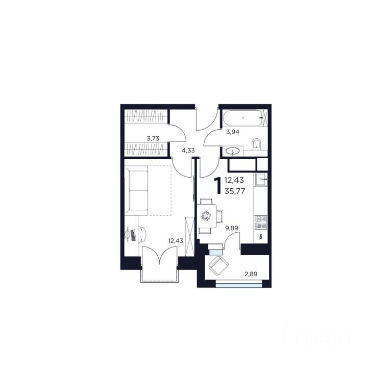 Apartment Sale, 35.77 sq. m. at VOSTOK II, Germana Titova Street, 2, Khimki, Moscow Region, Russia #1 Apartment Sale, 35.77 sq. m. at VOSTOK II, Germana Titova Street, 2, Khimki, Moscow Region, Russia #1