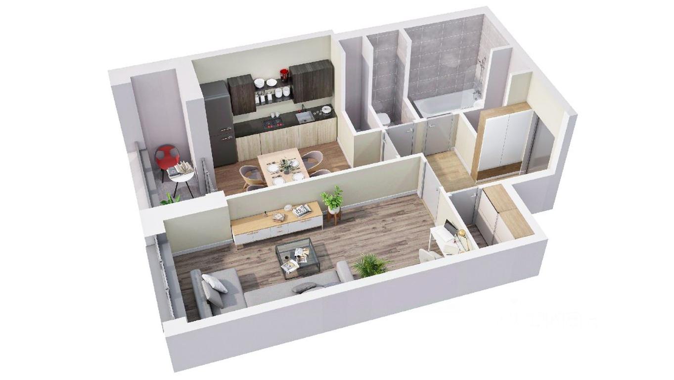 Apartment Sale, 43.75 sq. m. at Planerny kvartal, Molodyozhnaya Street, Khimki, Moscow Region, Russia #1 Apartment Sale, 43.75 sq. m. at Planerny kvartal, Molodyozhnaya Street, Khimki, Moscow Region, Russia #1