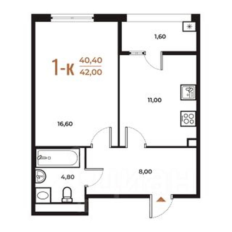 Apartment Sale, 42 sq. m. at Novoe Letovo, Zimyonkovskaya ulitsa, Sosenskoye Settlement, Moscow, Russia #1 Apartment Sale, 42 sq. m. at Novoe Letovo, Zimyonkovskaya ulitsa, Sosenskoye Settlement, Moscow, Russia #1