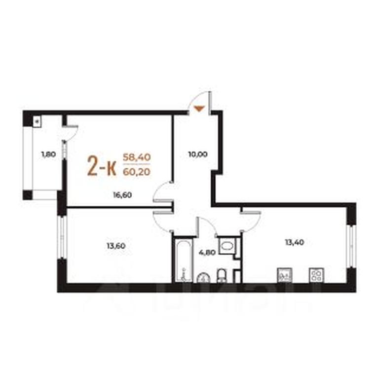 1-BD Apartment Sale, 60.2 sq. m. at Novoe Letovo, Zimyonkovskaya ulitsa, Sosenskoye Settlement, Moscow, Russia #1 1-BD Apartment Sale, 60.2 sq. m. at Novoe Letovo, Zimyonkovskaya ulitsa, Sosenskoye Settlement, Moscow, Russia #1