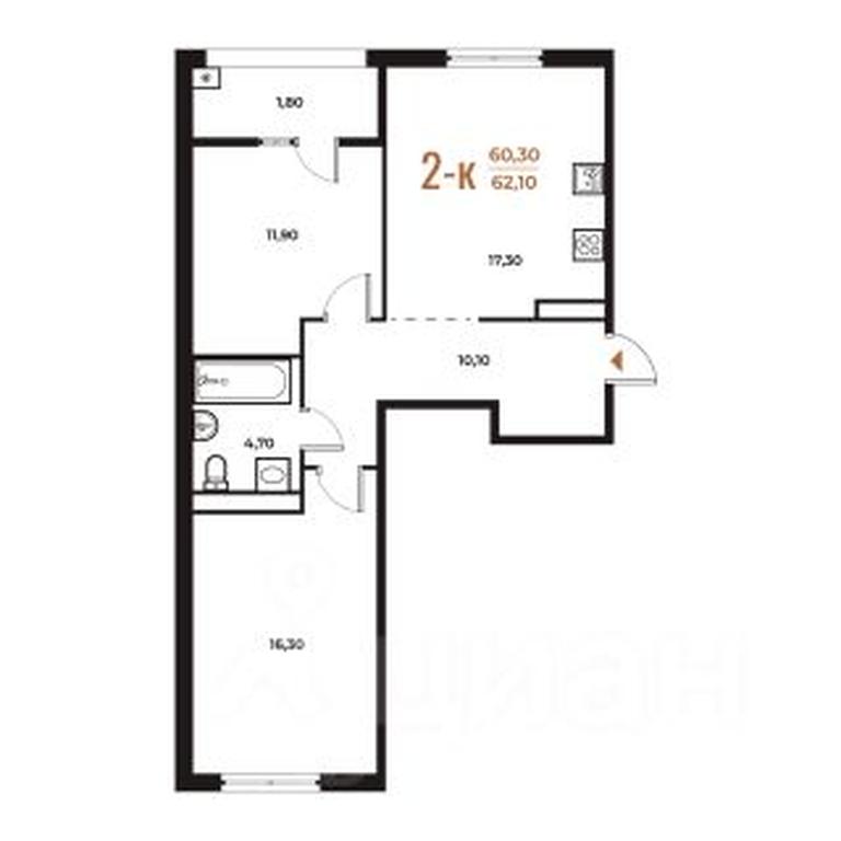 1-BD Apartment Sale, 62.1 sq. m. at Novoe Letovo, Zimyonkovskaya ulitsa, Sosenskoye Settlement, Moscow, Russia #1 1-BD Apartment Sale, 62.1 sq. m. at Novoe Letovo, Zimyonkovskaya ulitsa, Sosenskoye Settlement, Moscow, Russia #1