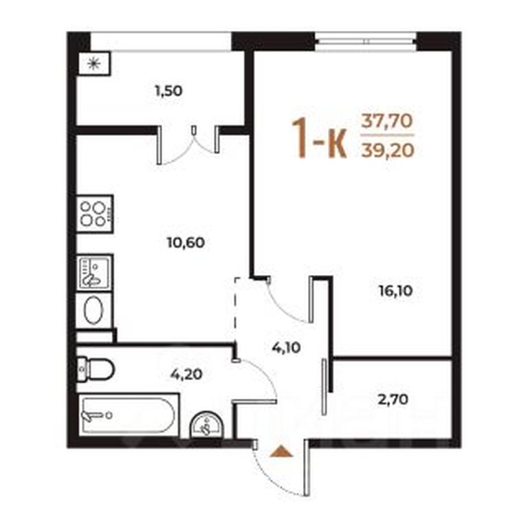 Продажа квартиры, 39,2 м² в ЖК «Новое Летово», Зимёнковская улица, поселение Сосенское, Москва, Россия #1 Продажа квартиры, 39,2 м² в ЖК «Новое Летово», Зимёнковская улица, поселение Сосенское, Москва, Россия #1