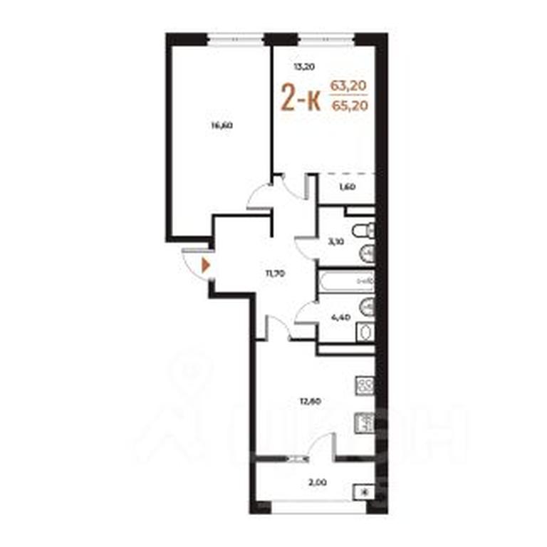 1-BD Apartment Sale, 65.2 sq. m. at Novoe Letovo, Zimyonkovskaya ulitsa, Sosenskoye Settlement, Moscow, Russia #1 1-BD Apartment Sale, 65.2 sq. m. at Novoe Letovo, Zimyonkovskaya ulitsa, Sosenskoye Settlement, Moscow, Russia #1
