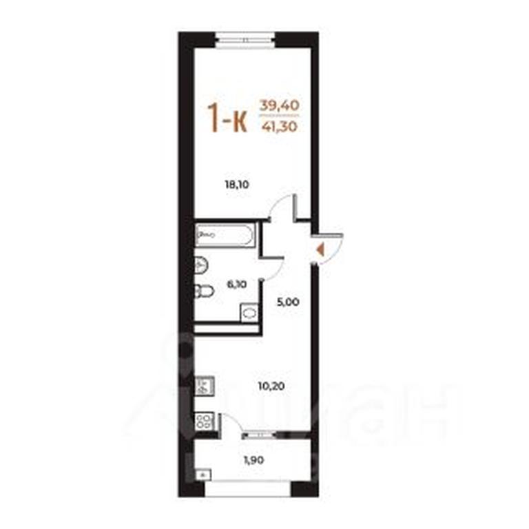 Apartment Sale, 41.3 sq. m. at Novoe Letovo, Zimyonkovskaya ulitsa, Sosenskoye Settlement, Moscow, Russia #1 Apartment Sale, 41.3 sq. m. at Novoe Letovo, Zimyonkovskaya ulitsa, Sosenskoye Settlement, Moscow, Russia #1