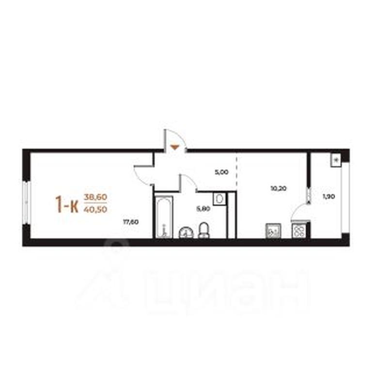Apartment Sale, 40.5 sq. m. at Novoe Letovo, Zimyonkovskaya ulitsa, Sosenskoye Settlement, Moscow, Russia #1 Apartment Sale, 40.5 sq. m. at Novoe Letovo, Zimyonkovskaya ulitsa, Sosenskoye Settlement, Moscow, Russia #1