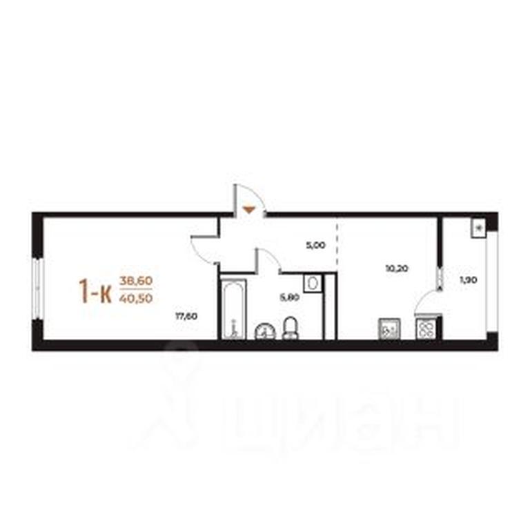 Apartment Sale, 40.5 sq. m. at Novoe Letovo, Zimyonkovskaya ulitsa, Sosenskoye Settlement, Moscow, Russia #1 Apartment Sale, 40.5 sq. m. at Novoe Letovo, Zimyonkovskaya ulitsa, Sosenskoye Settlement, Moscow, Russia #1