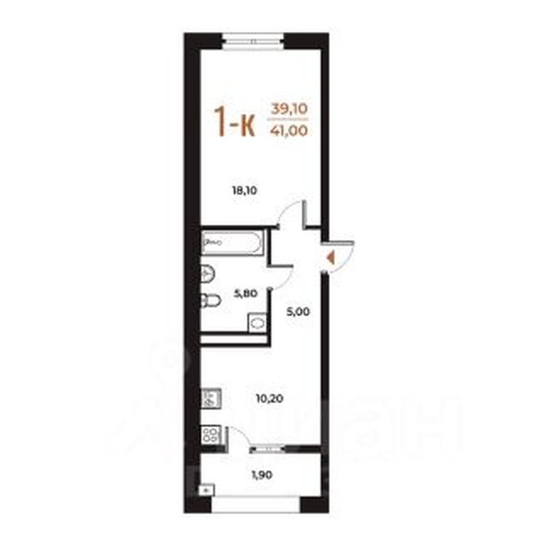 Apartment Sale, 41 sq. m. at Novoe Letovo, Zimyonkovskaya ulitsa, Sosenskoye Settlement, Moscow, Russia #1 Apartment Sale, 41 sq. m. at Novoe Letovo, Zimyonkovskaya ulitsa, Sosenskoye Settlement, Moscow, Russia #1