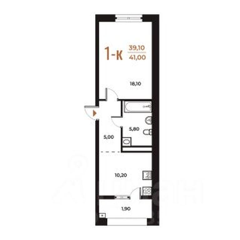 Apartment Sale, 41 sq. m. at Novoe Letovo, Zimyonkovskaya ulitsa, Sosenskoye Settlement, Moscow, Russia #1 Apartment Sale, 41 sq. m. at Novoe Letovo, Zimyonkovskaya ulitsa, Sosenskoye Settlement, Moscow, Russia #1
