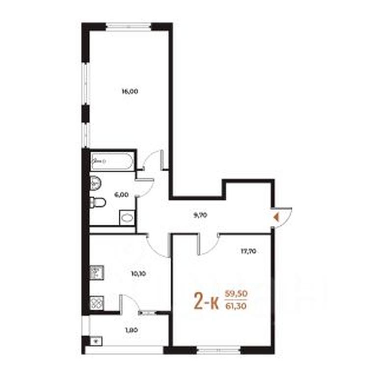 1-BD Apartment Sale, 61.3 sq. m. at Novoe Letovo, Zimyonkovskaya ulitsa, Sosenskoye Settlement, Moscow, Russia #1 1-BD Apartment Sale, 61.3 sq. m. at Novoe Letovo, Zimyonkovskaya ulitsa, Sosenskoye Settlement, Moscow, Russia #1