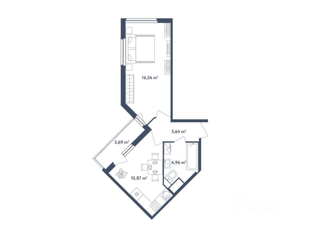 Apartment Sale, 37.86 sq. m. at Svetly mir BioPolis, posyolok Meshcherino, Leninskiy City District, Moscow Region, Russia #1 Apartment Sale, 37.86 sq. m. at Svetly mir BioPolis, posyolok Meshcherino, Leninskiy City District, Moscow Region, Russia #1