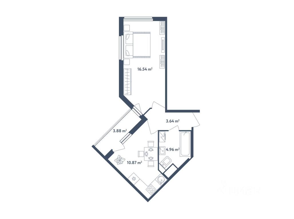 Apartment Sale, 37.95 sq. m. at Svetly mir BioPolis, posyolok Meshcherino, Leninskiy City District, Moscow Region, Russia #1 Apartment Sale, 37.95 sq. m. at Svetly mir BioPolis, posyolok Meshcherino, Leninskiy City District, Moscow Region, Russia #1