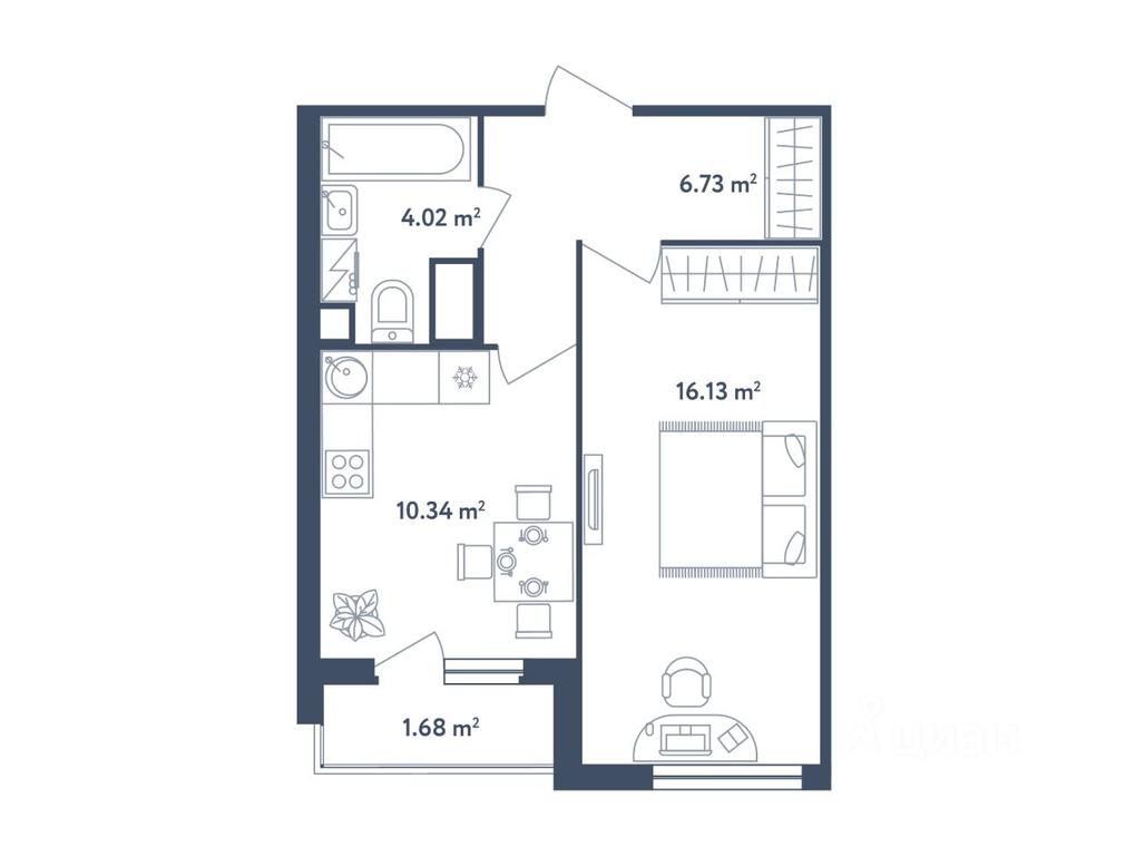 Apartment Sale, 38.06 sq. m. at Svetly mir BioPolis, posyolok Meshcherino, Leninskiy City District, Moscow Region, Russia #1 Apartment Sale, 38.06 sq. m. at Svetly mir BioPolis, posyolok Meshcherino, Leninskiy City District, Moscow Region, Russia #1